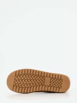 Ara – Winter-Boots aus Veloursleder camelbraun