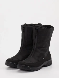 Ara – Winterstiefel aus winddichtem Material schwarz