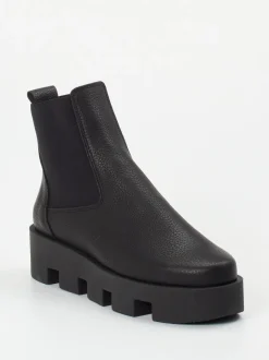 Arche – Chelsea Boots aus Kalbleder Schwarz