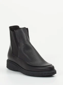 Arche – Chelsea Boots aus Kalbleder tiefschwarz