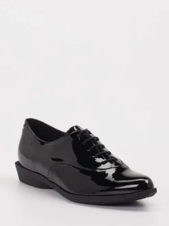 Arche – Derby-Schnürschuh aus Lackleder schwarz
