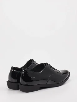 Arche – Derby-Schnürschuh aus Lackleder schwarz