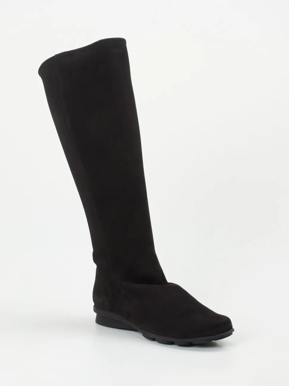 Arche – Kniehohe Stiefel aus Kalbleder schwarz