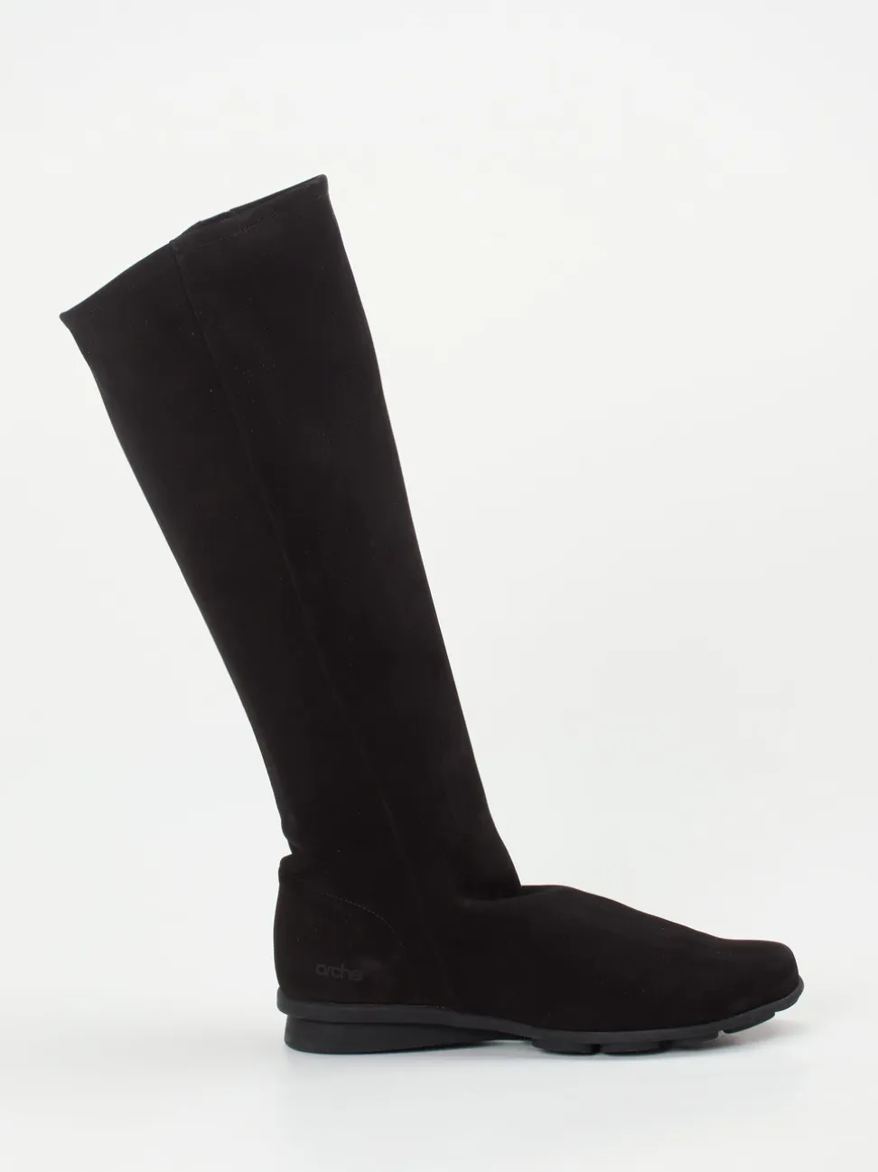 Arche – Kniehohe Stiefel aus Kalbleder schwarz