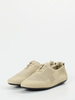 Arche – Schnürschuh aus Nubukleder in Beige