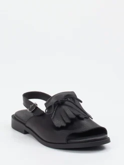 Arche – Slingback-Sandale aus Leder Schwarz