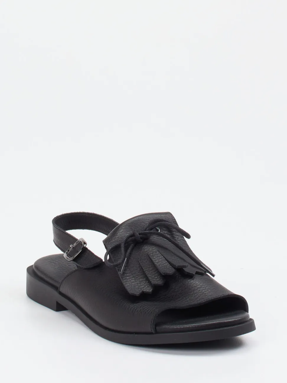 Arche – Slingback-Sandale aus Leder Schwarz