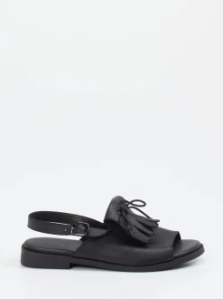Arche – Slingback-Sandale aus Leder Schwarz