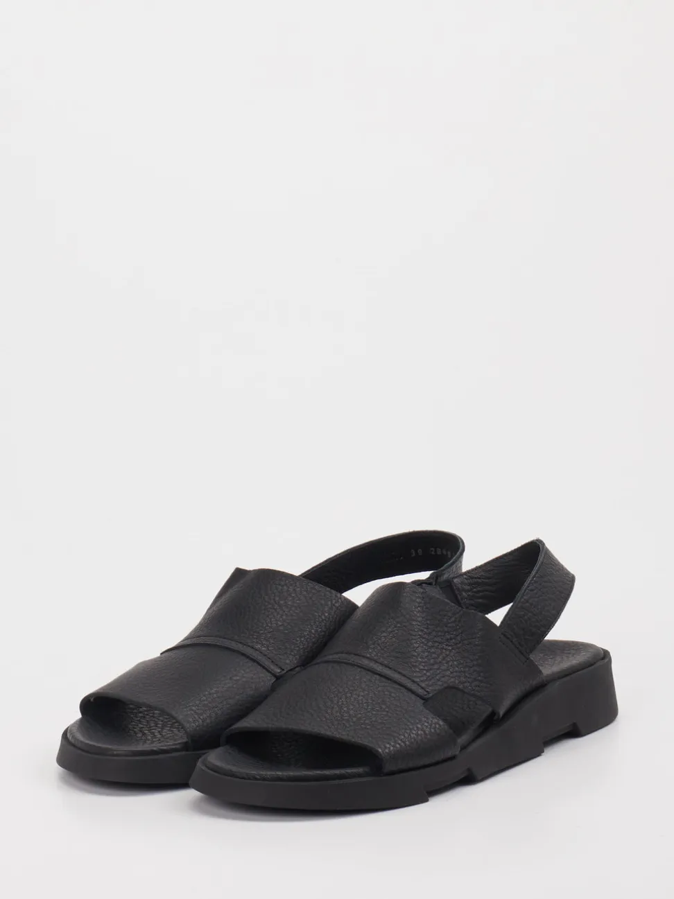 Arche – Slingback-Sandalen aus Känguruleder schwarz