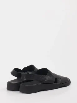 Arche – Slingback-Sandalen aus Känguruleder schwarz