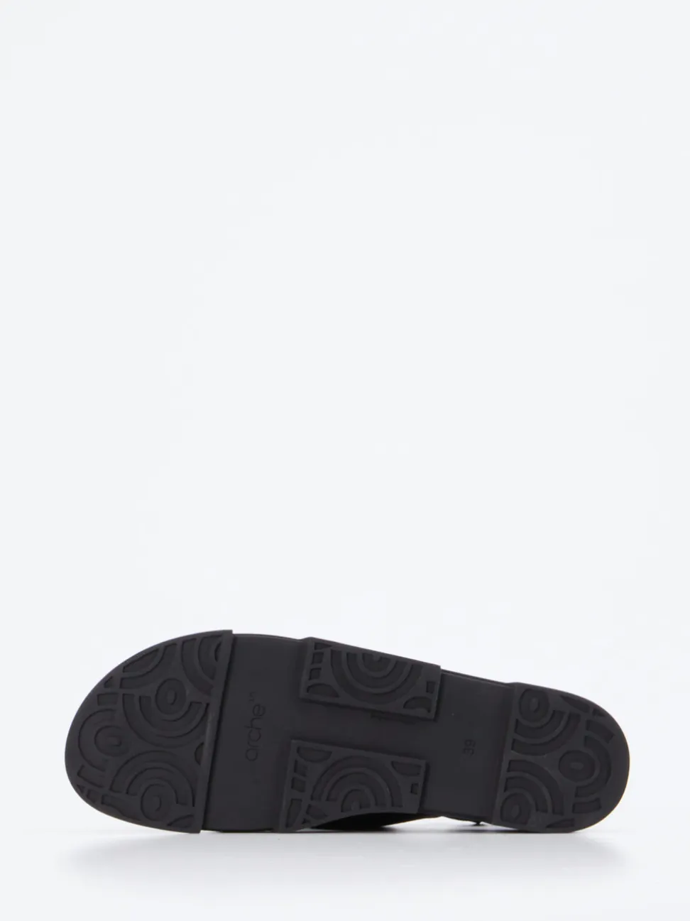Arche – Slingback-Sandalen aus Känguruleder schwarz