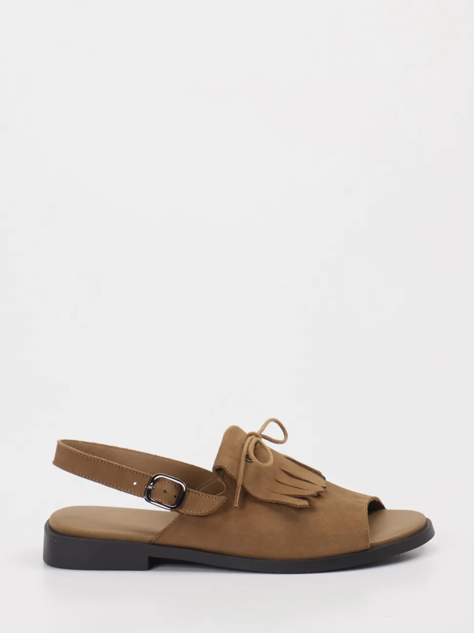 Arche – Slingback-Sandalen aus Leder Cognacbraun