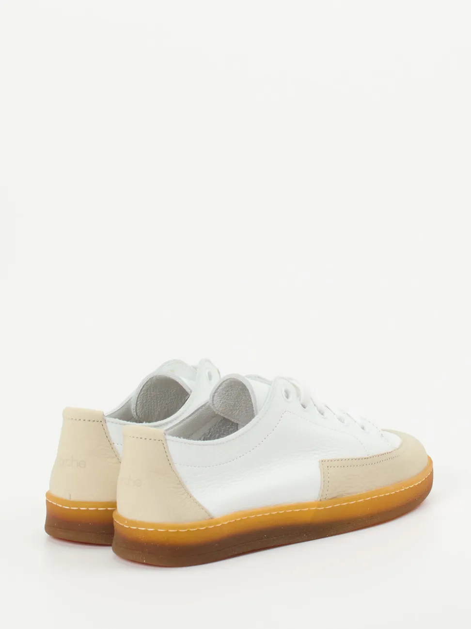 Arche – Sneaker aus Kalbleder in Weiß und Sand