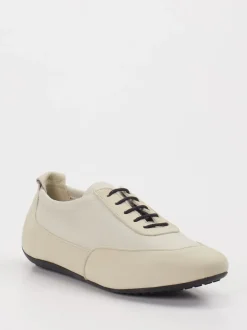 Arche – Sneaker aus Leder in Cremeweiß
