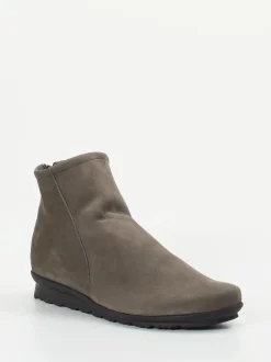 Arche – Stiefelette aus Nubukleder in Grau