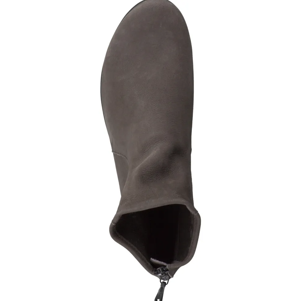 Arche – Stiefelette aus Nubukleder in Grau