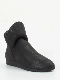 Arche – Stiefelette aus Veloursleder schwarz gefüttert