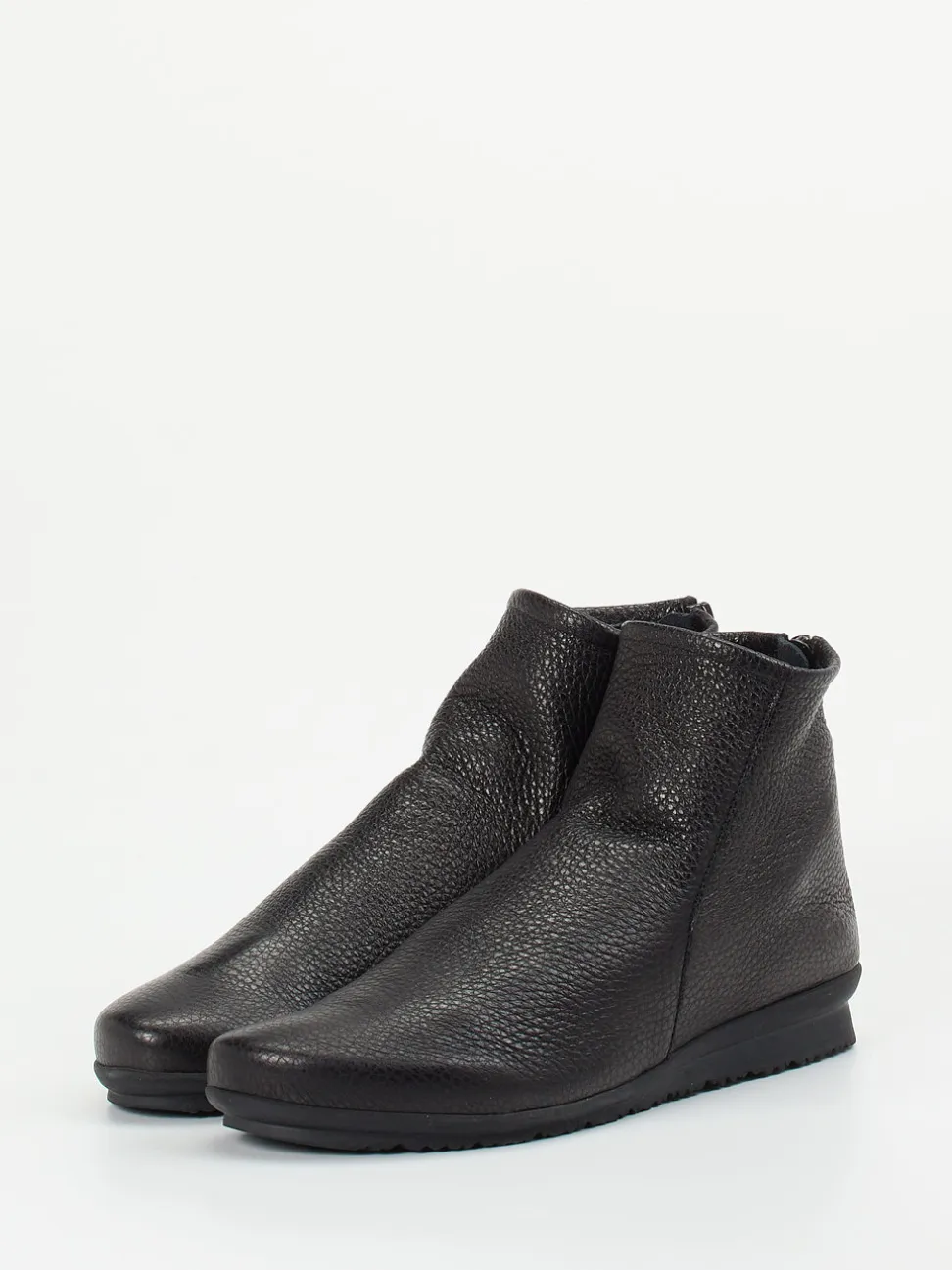 Arche – Stiefeletten aus Elchleder in Schwarz