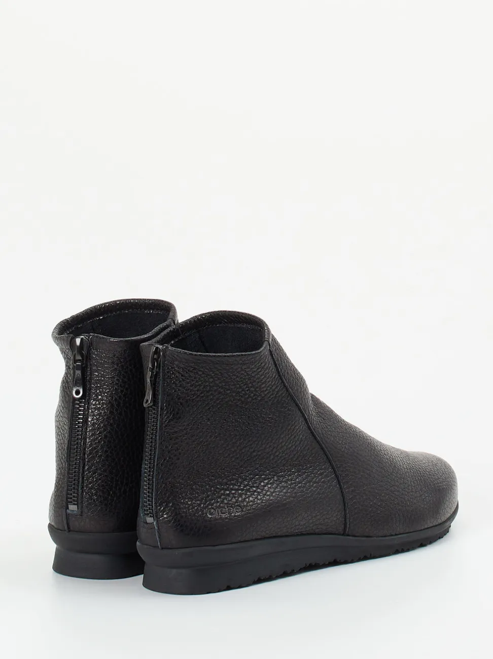 Arche – Stiefeletten aus Elchleder in Schwarz