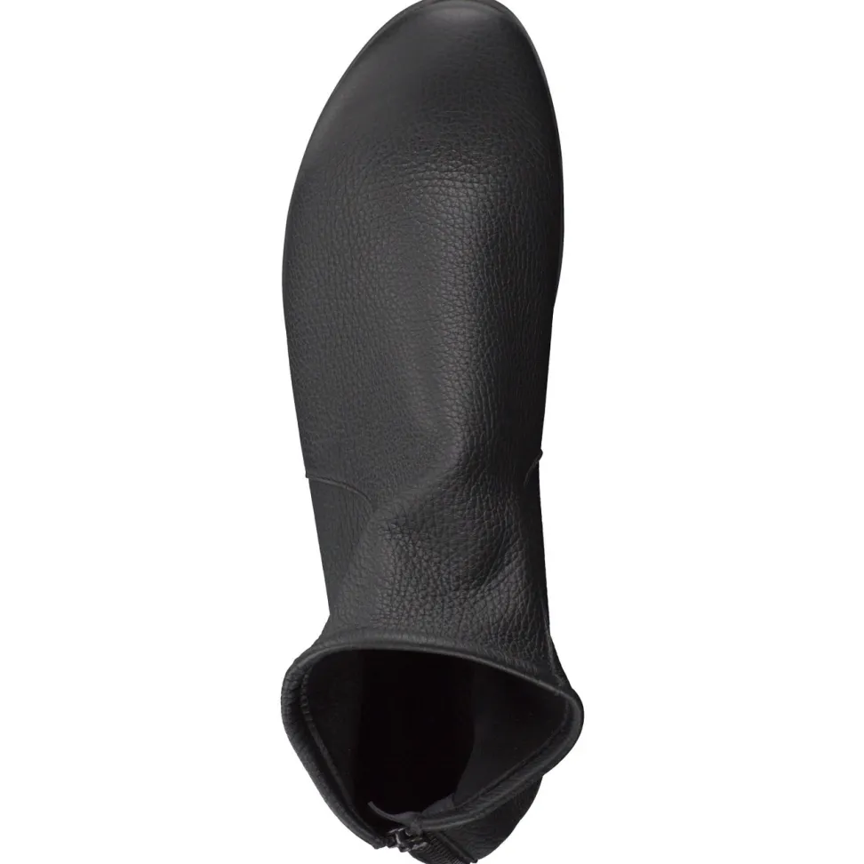 Arche – Stiefeletten aus Elchleder in Schwarz
