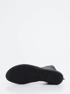 Arche – Stiefeletten aus Metallicleder in Schwarz