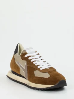 Archivio 22 – Sneaker aus Veloursleder rostbraun