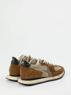 Archivio 22 – Sneaker aus Veloursleder rostbraun