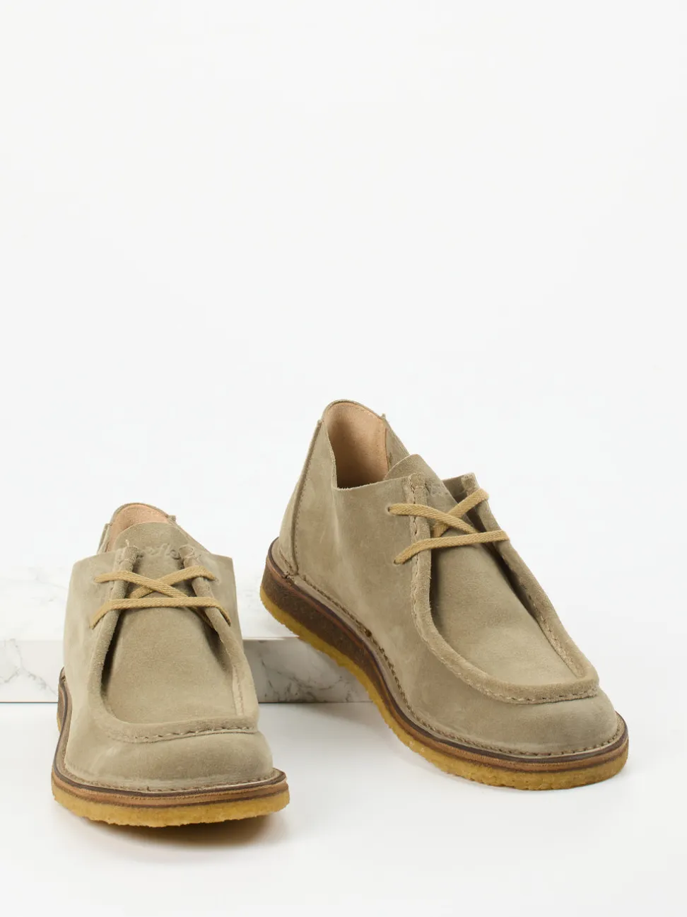 Astorflex – Desert Boots aus Veloursleder grün