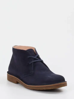 Astorflex – Desert Boots aus Veloursleder Dunkelblau
