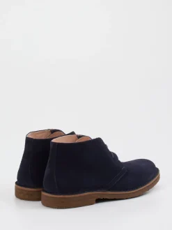 Astorflex – Desert Boots aus Veloursleder Dunkelblau