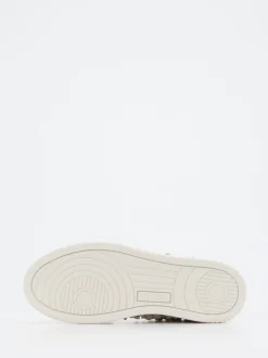 Autry – Low-Top Sneaker aus Lackleder Offwhite