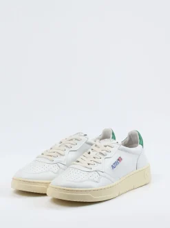Autry – Low-Top Sneaker aus Kalbleder Weiß