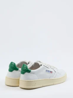 Autry – Low-Top Sneaker aus Kalbleder Weiß