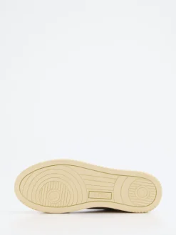 Autry – Plateau-Sneaker aus Leder in Weiß