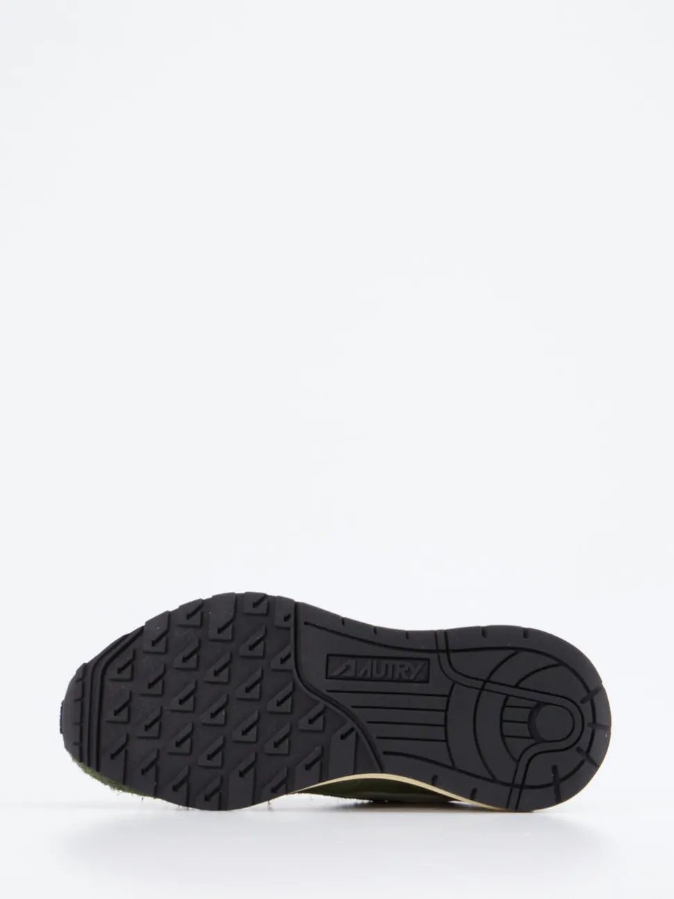 Autry – Retro-Sneaker aus Veloursleder und Nylon oliv