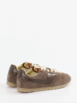 Autry – Retro-Sneaker aus Veloursleder braun