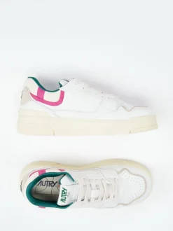 Autry – Sneaker aus Kalbleder in Offwhite