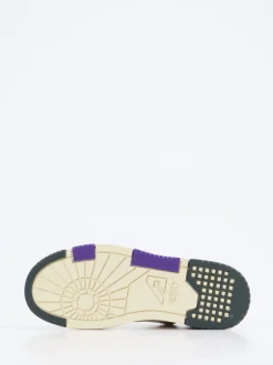 Autry – Sneaker aus Kalbleder in Beige-Multi