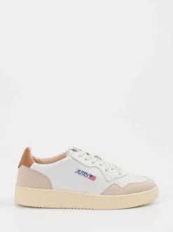 Autry – Sneaker aus Leder in Offwhite-Beige
