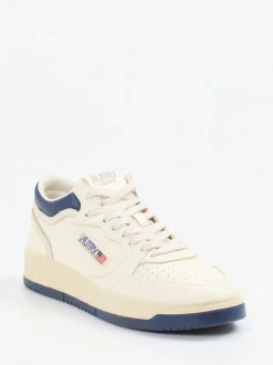 Autry – Sneaker aus Leder cremeweiß-blau