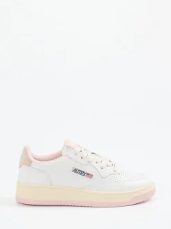 Autry – Sneaker aus Leder mit Pastellakzenten