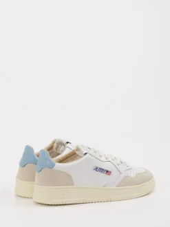 Autry – Sneaker aus Leder Veloursmix Weiß