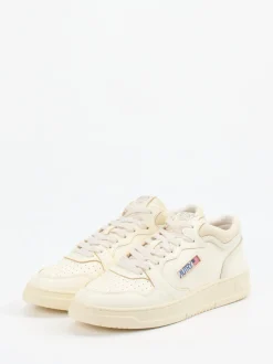 Autry – Sneaker aus Leder in Cremeweiß