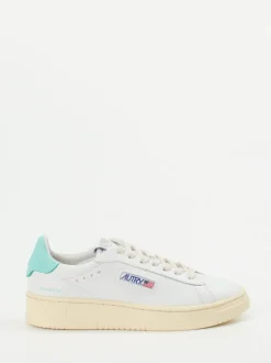 Autry – Sneaker aus Leder Weiß mit Farbakzent