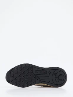 Autry – Sneaker aus Leder-Mesh-Mix in Beige