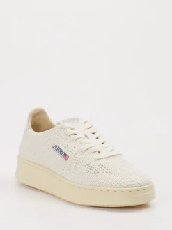 Autry – Sneaker aus Textil in Cremeweiß