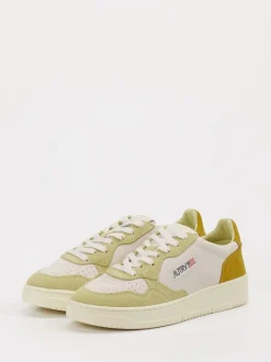 Autry – Sneaker aus Veloursleder Beige