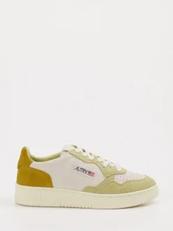 Autry – Sneaker aus Veloursleder Beige