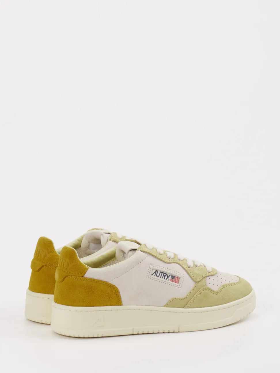 Autry – Sneaker aus Veloursleder Beige