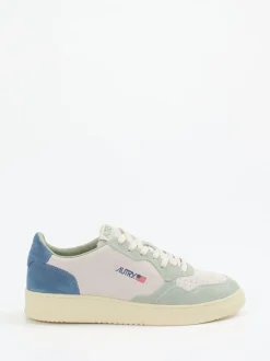 Autry – Sneaker aus Veloursleder in Pastelloptik